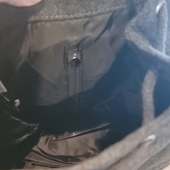 Gray Wool Backpack - Picture 9 of 11